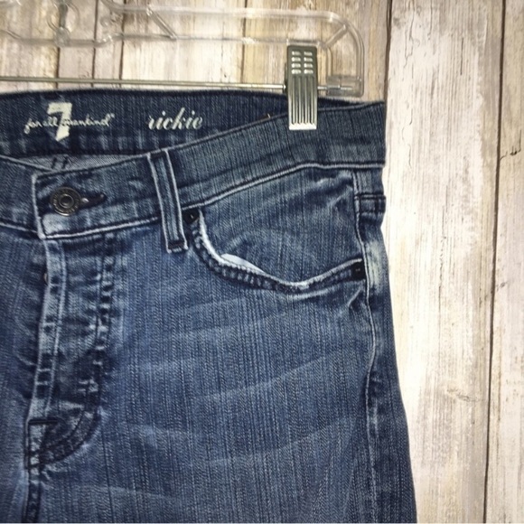 7 For All Mankind Rickie Straight Leg Jeans - Picture 3 of 5